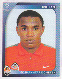 Willian Shakhtar Donetsk samolepka UEFA Champions League 2008/09 #481